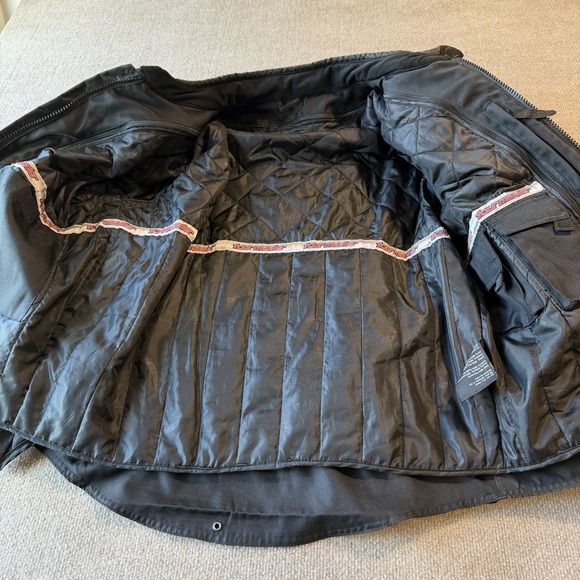 Tourmaster Transition 3.0 Textile Men's Black Motorcycle Jacket Size Large - Picture 12 of 16